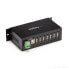 StarTech.com 7-Port Industrial USB 2.0 Hub with ESD & 350W Surge Protection - USB 2.0 Type-B - USB 2.0 - 480 Mbit/s - Black - Steel - CE - FCC - RoHS - REACH - TAA