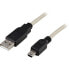 Фото #1 товара Deltaco USB 2.0 Cable A/mini B - 5m - 5 m - USB A - Mini-USB B - Male/Male - 480 Mbit/s
