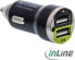 Фото #1 товара Ładowarka InLine Dual 2x USB-A 2.1 A (31502C)