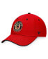 Фото #5 товара Men's Red Chicago Blackhawks Original Six Adjustable Hat