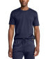 Men's Cotton Sleep T-Shirt CRUISE NAVY/GOLD BUGLE POLO PLAYER, L - фото #1