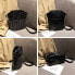 Фото #24 товара Kris Anna Women's Rivets Mini Shoulder Bag with Shoulder Strap Chain Tassel Black Disposable