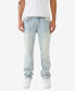 ფოტო #2 პროდუქტის Men's Ricky Rope Stitch Straight Jeans