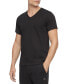 Фото #3 товара Men's 5-Pk. Cotton Classics V-Neck Undershirts, Created for Macy's