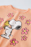 Snoopy peanuts™ t-shirt with flowers