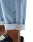 DTT Lou mom jeans in light blue wash