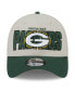 Фото #3 товара Men's Stone, Green Green Bay Packers 2023 NFL Draft 39THIRTY Flex Hat