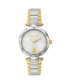 ფოტო #1 პროდუქტის Women's Two-Hand Quartz Covent Garden Gold-Tone, Silver-Tone Stainless Steel Bracelet 36mm