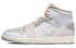 Фото #8 товара Кроссовки Jordan Air Jordan 1 Mid SE Craft "White and Phantom" DM9652-100