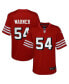 Big Boys Fred Warner Scarlet San Francisco 49ers Alternate Game Jersey Красный, Small - фото #1