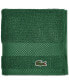 Роскошное банные полотенце из супима-хлопка Lacoste Home Heritage 35" x 70" Croc Green, Bath Sheet - фото #1