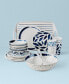 Фото #2 товара Blue Bay Melamine 20-Piece Dinnerware Set, Service for 4