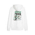 Фото #4 товара Puma Classics Super Graphic Pullover Hoodie Mens White Casual Outerwear 62130902
