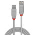 Lindy 0,2m USB 2.0 Type A Extension Cable - Anthra Line - 0.2 m - USB A - USB A - USB 2.0 - 480 Mbit/s - Grey