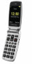 Фото #6 товара Мобильный телефон Doro Primo 408 - Flip - Одна SIM - 7.11 см (2.8") - 0.3 МП - 1000 мАч - Графит - Серый - Серебристый