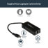 Фото #7 товара StarTech.com USB-C to Gigabit Network Adapter with Extra USB 3.0 Port - Wired - USB - Ethernet - 5000 Mbit/s - Black