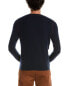 Фото #2 товара Autumn Cashmere Coverstitch Cashmere Crewneck Sweater Men's