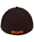 Men's Brown Distressed Cleveland Browns Gridiron Classics Franchise Legacy Fitted Hat