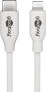 Wentronic 39448 - 2 m - Lightning - USB C - Male - Male - White