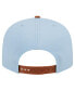 Фото #4 товара Men's Light Blue/Brown Chicago Bulls 2-Tone Color Pack 9fifty Snapback Hat