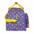 Фото #2 товара Спортивная сумка SuperThings Guardians of Kazoom Фиолетово-жёлтая (40 x 24 x 23 см)