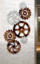 Фото #4 товара Декор и интерьер GILDE металлическое рельефное изображение "Зубчатое колесо"
