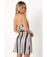 ფოტო #2 პროდუქტის Women's Silvio Halterneck Wrap Mini Dress