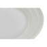 Фото #3 товара Плоская тарелка DKD Home Decor Белый Фарфор 27 x 27 x 2 cm