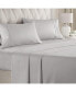 Фото #1 товара 4 Piece Microfiber Solid Sheet Set - Twin Extra Long