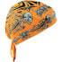 Orange Tribal Skull