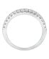 ფოტო #3 პროდუქტის Certified Diamond Multi-Row Band (3/4 ct. t.w.) in 14k White Gold