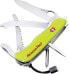 Фото #1 товара Victorinox Pocket Knife Rescue Tool (15 Functions, Front Slice Saw, Disc Specifications) Yellow Night Luminous