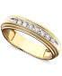 Фото #1 товара Men's Diamond Ring in Two-Tone 14k Gold ( 1/5 ct. t.w.)