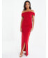 Фото #2 товара Women's Bardot Evening Dress