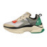 Фото #3 товара Diadora Terrena Light Lace Up Mens Beige, White Sneakers Casual Shoes 177068-25