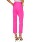 ფოტო #2 პროდუქტის Women's Cuffed Straight Leg Pants