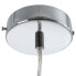 Фото #2 товара Потолочный светильник BB Home 13 x 13 x 120 см стеклянный металл серебряный Ø 15 см