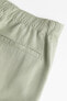 Фото #6 товара Linen-blend Twill Pants