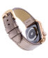 Фото #3 товара Ремешок для часов WITHit Жемчужный кожаный ремешок совместимый с 38/40/41мм Apple Watch