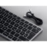 Satechi Slim X1 Bluetooth Tastatur"Schwarz/Grau Deutsch Kabelgebunden
