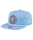 Фото #2 товара Men's Sky Blue New York City FC The Golfer Kickoff Collection Adjustable Hat