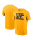 Фото #1 товара Men's Gold Pittsburgh Steelers Local Essential T-shirt