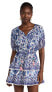 Фото #1 товара Bell Women's Roxy Mini Dress, Blue Floral Size XS (2)