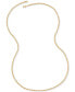 ფოტო #4 პროდუქტის Glitter Rope Link 26" Chain Necklace (3mm) in 14k Gold