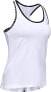 Фото #1 товара Under Armour 281266 Women's Knockout Tank Top , White (100)/Black, Large