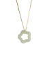 ფოტო #1 პროდუქტის Plum blossom — Green jade pendant necklace