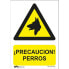 Фото #2 товара ATM Danger sign beware of the dog PVC glasspack