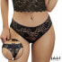 Фото #1 товара Camila Open crotch Panties with Floral Lace