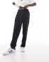 Фото #2 товара Topman tapered plisse jogger in black