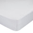 Fitted bottom sheet HappyFriday White 140 x 200 x 32 cm